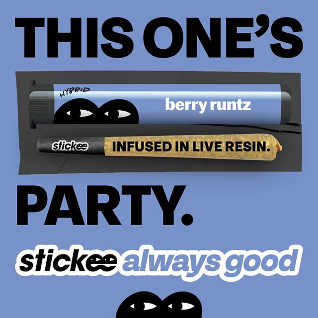 Live Resin Infused Pre-Roll 1.2g - Berry Runtz