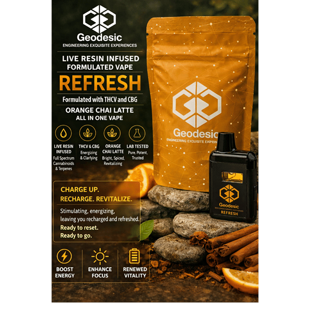 Refresh - 1.0g Formulated Live Resin-Infused Disposable
