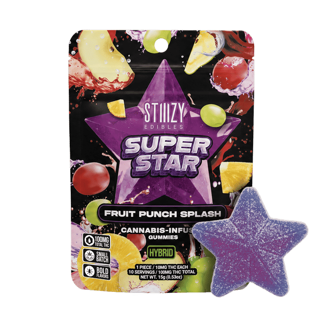Fruit Punch Splash | 100mg SUPERSTAR Gummies
