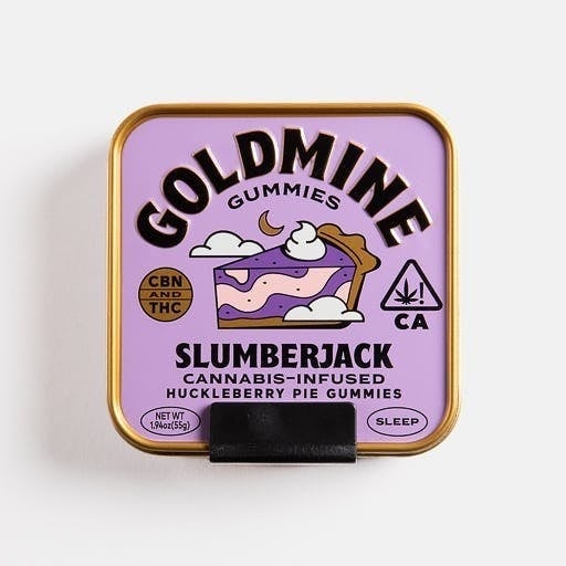 Slumberjack Huckleberry Pie Gummies | 100mg | 10ct | 10mg/ea