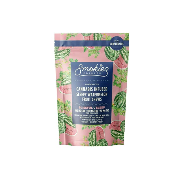 Smokiez | 2:2:1 CBN:CBD:THC - Blissful Sleep Sour Watermelon