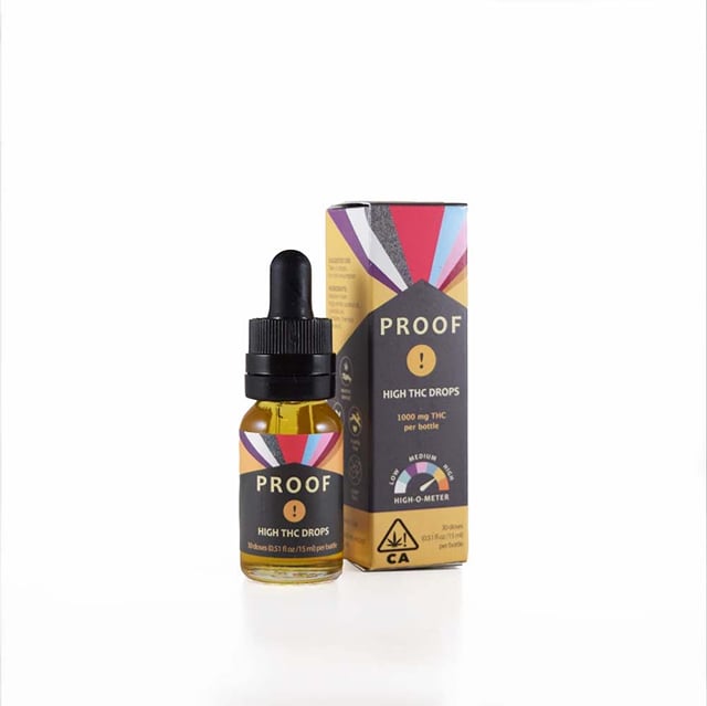 HIGH THC DROPS | PROOF