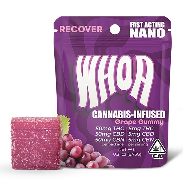 Grape - 50mg THC / 50mg CBN / 50mg CBD 1:1:1 - Gummies