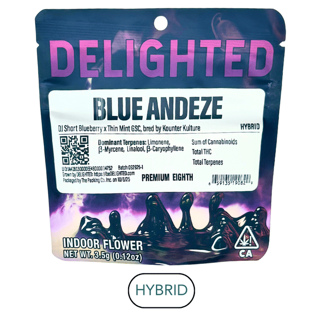 Delighted: Blue Andeeze