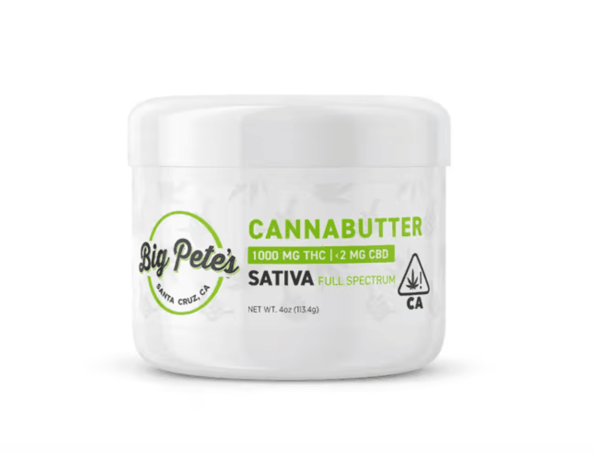 Big Pete's: Sativa Cannabutter 1000mg