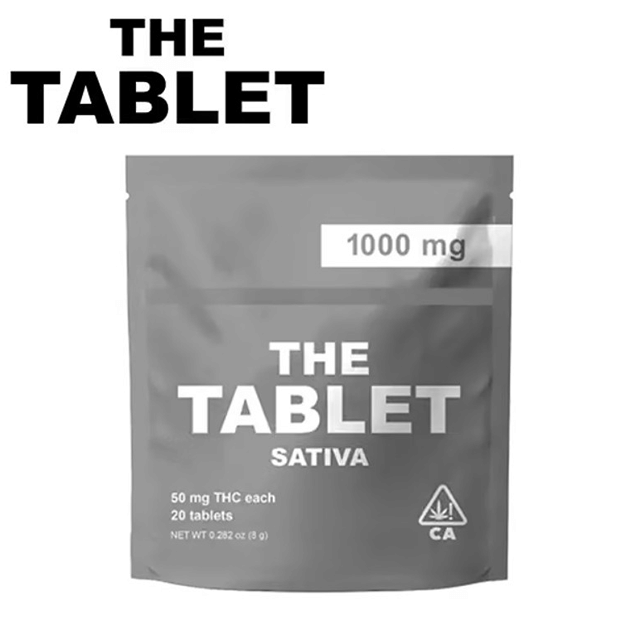 The Tablet - Sativa - 20 Tablets (50mg each) - 1000mg