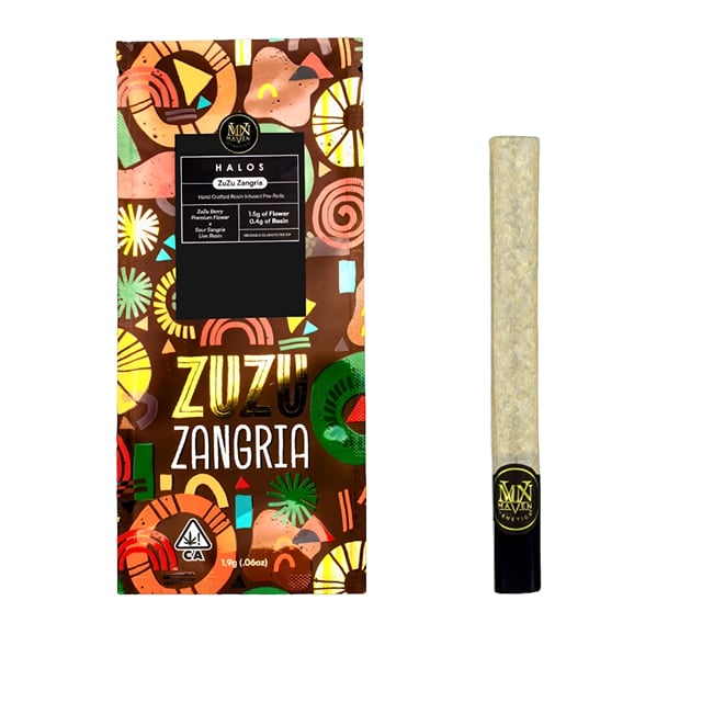 Zuzu Zangria - Rosin Infused Pre Roll - Halo - 1.9g