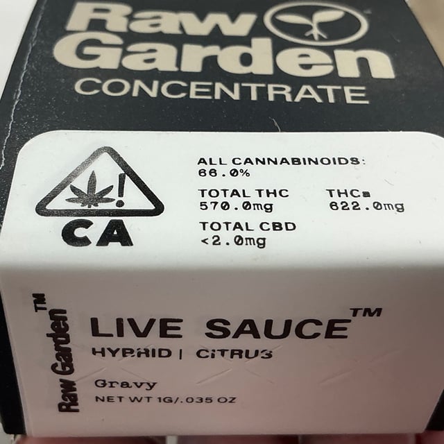 Gravy Live Sauce 1g