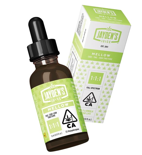 Mellow 1:1:1 CBD:CBN Tincture 30mL