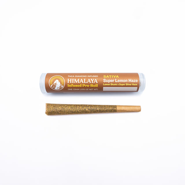 SUPER LEMON HAZE DIAMOND INFUSED PRE-ROLL | HIMALAYA