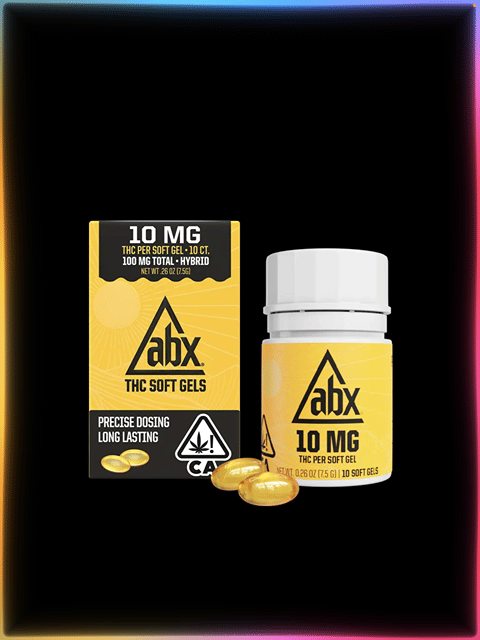 Soft Gels 10mg THC 10ct