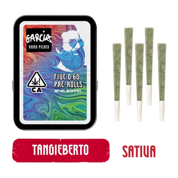 Tangieberto 5 Pack Pre-Rolls