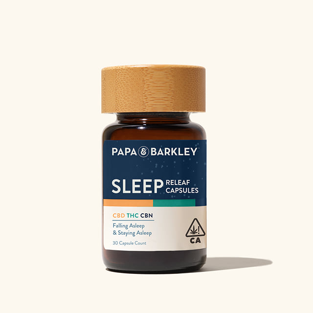 Papa & Barkley - 1:1:1 CBD:THC:CBN Sleep Releaf Capsules - 30 ct