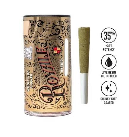 Pressure - Live Resin & Keef Infused Pre Roll - 0.7g 6 Pack - 4.2g
