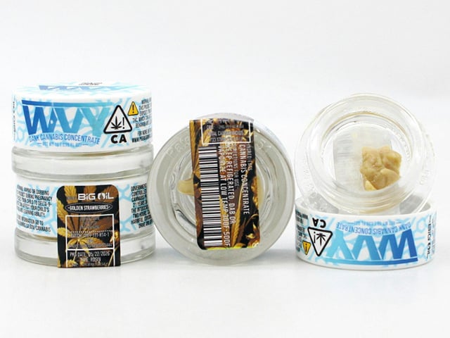 Golden Strawberries | Rosin 1g