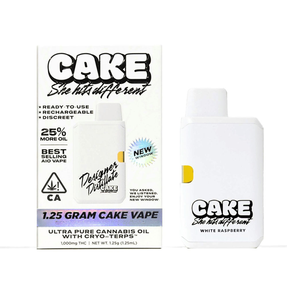 Cake: White Raspberry