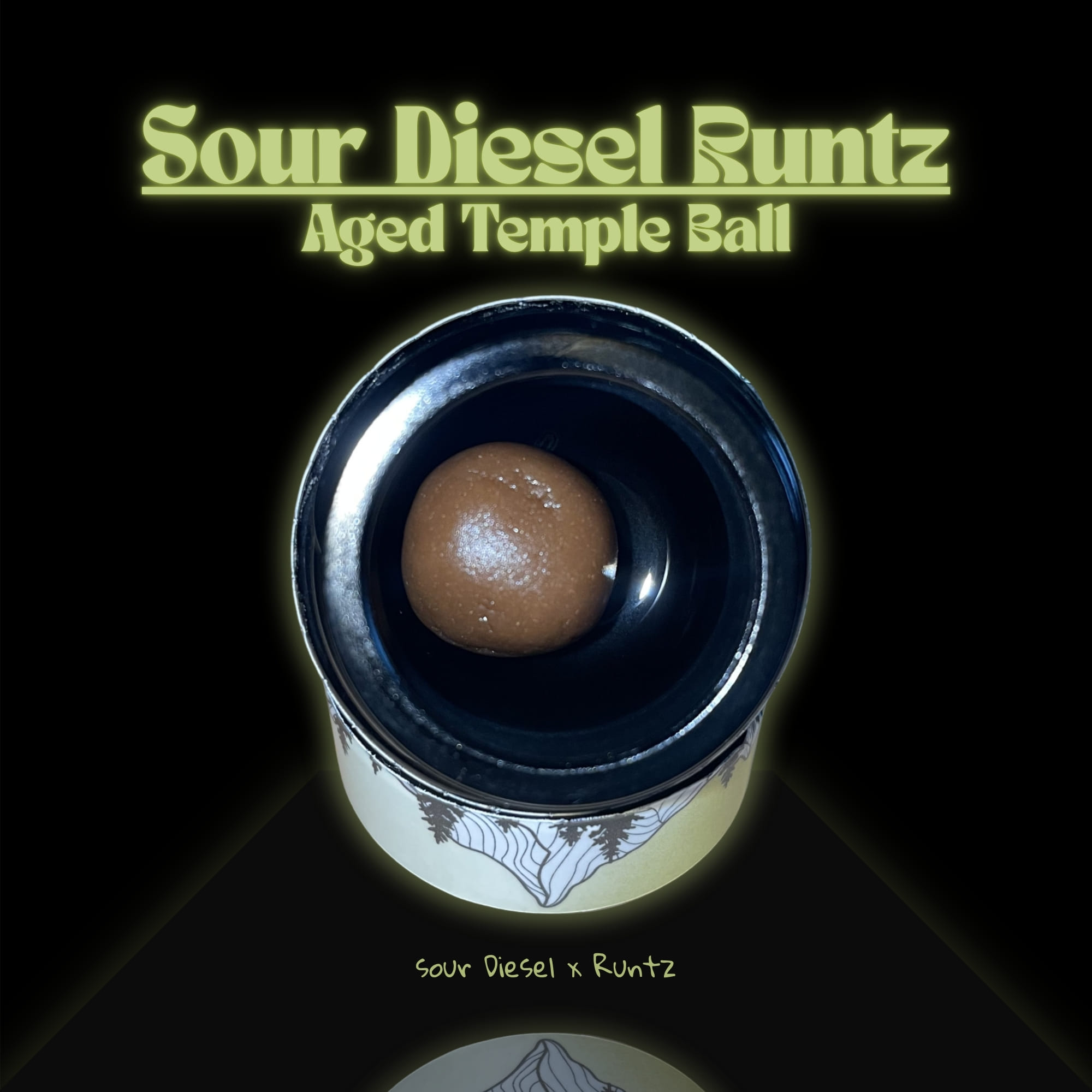 Heritage Mendocino: Sour Diesel Runtz Aged Temple Ball