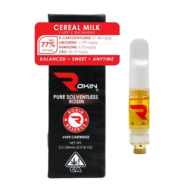 Cereal Milk | .5g Rosin Cartridge