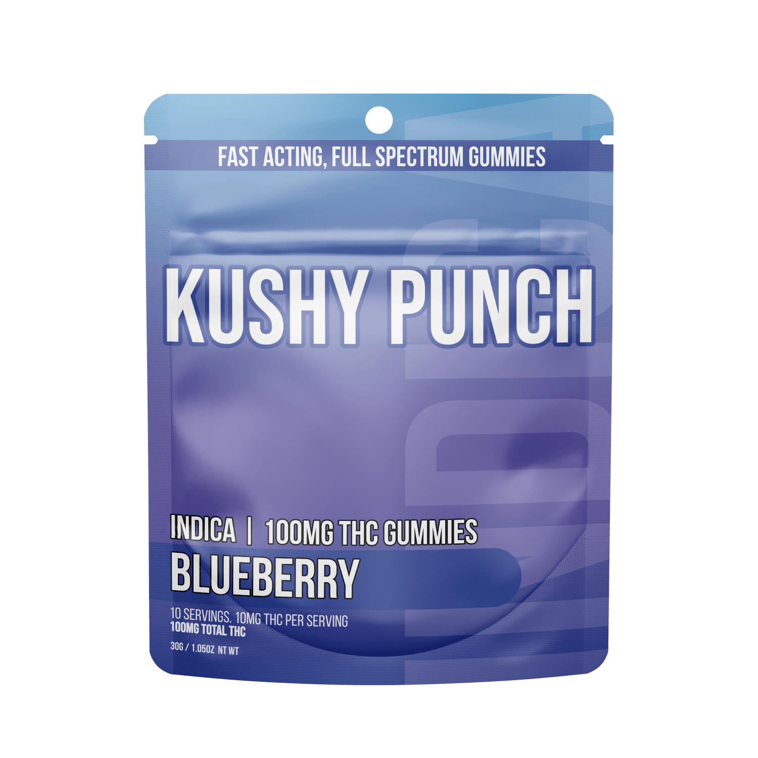 Kushy Punch: Blueberry Indv