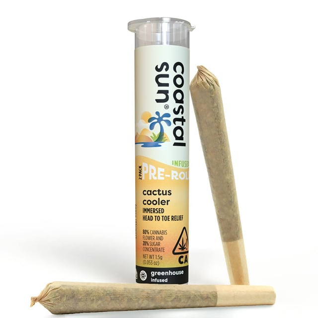 Cactus Cooler | 2pk Infused Greenhouse Prerolls