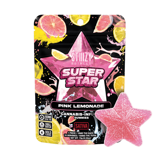 STIIIZY SUPER STAR Gummies | Pink Lemonade