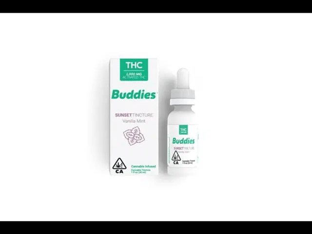 Sunset | Vanilla Mint | THC Rich Tincture | 1oz | 1000mg