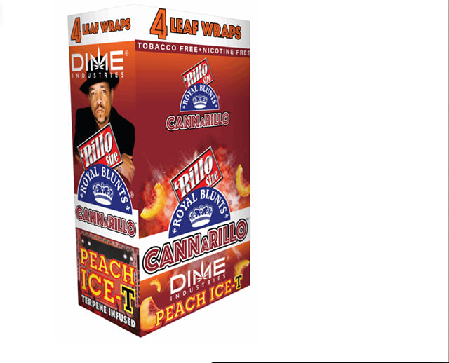 Royal Blunts - Peach Ice-T Hemp Wraps 4pk