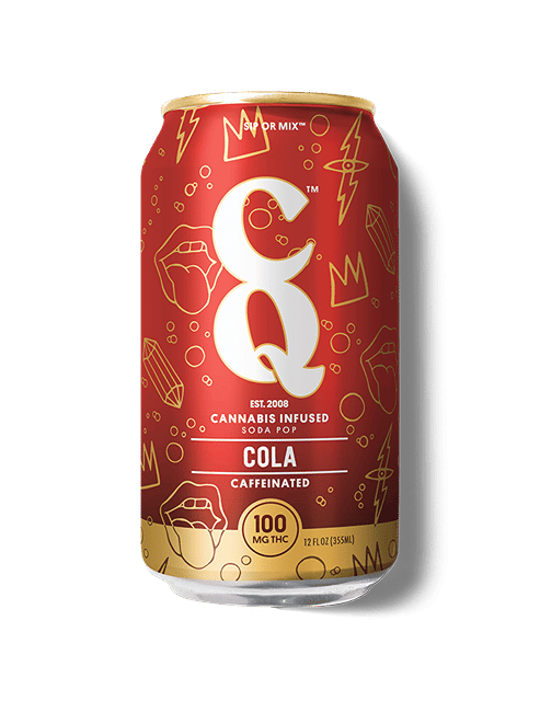 Classic Cola - 12oz - 100mg THC (Caffeinated)