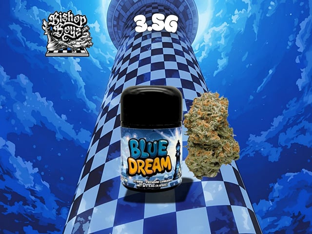 Bishop Boyz Blue Dream 3.5 Grams Big Nugs