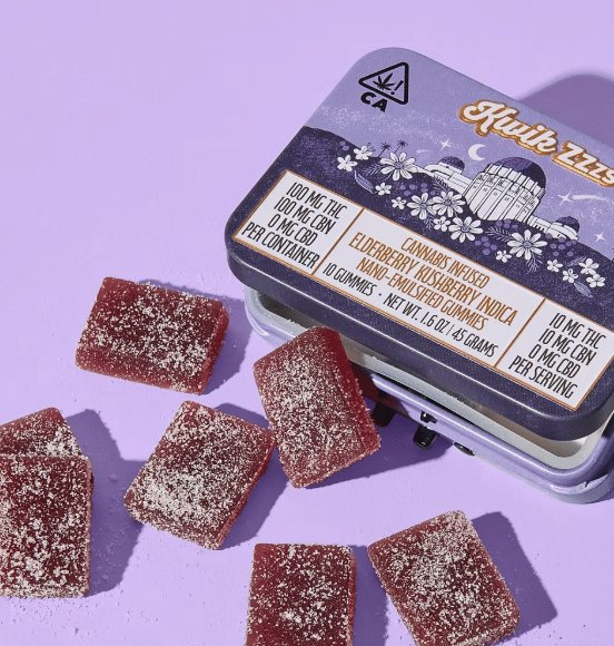Kwik Ease: Manzanita Natural - Kwik Zzzs Elderberry Kushberry Nano Emulsified