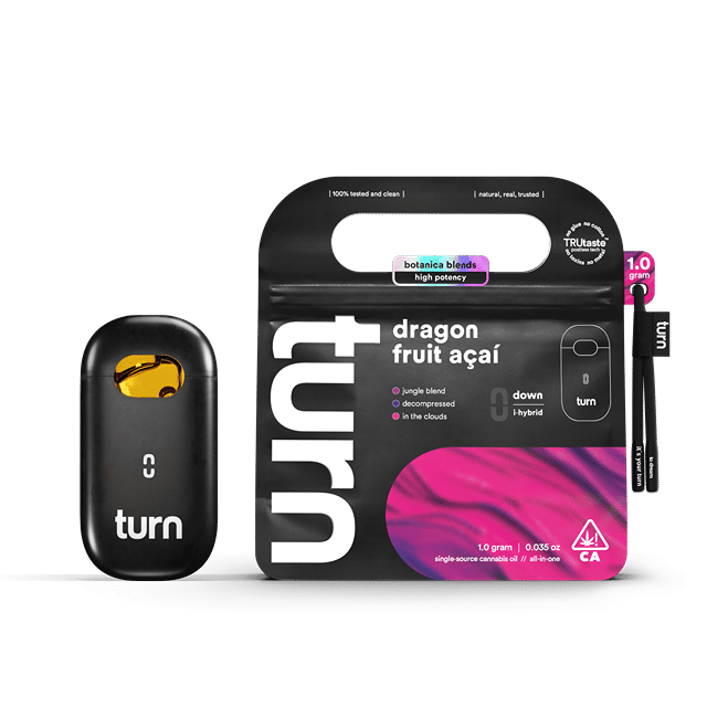 TurnOne: Dragon Fruit Acai 1G Botanica Disposable