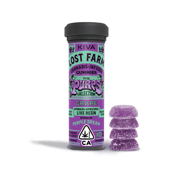 Lost Farms Gummies: Grape / Purple Dream