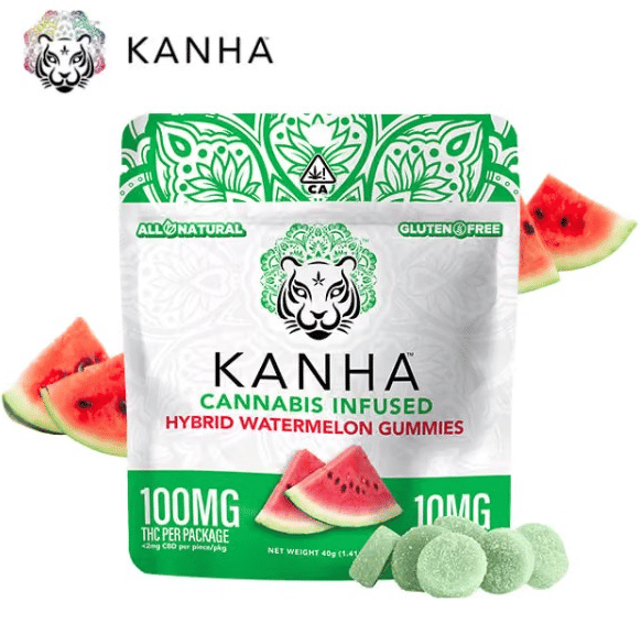 KANHA - Watermelon Gummies - 100mg