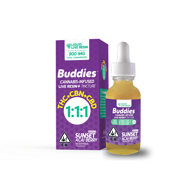 Sunset 1:1:1 | THC:CBN:CBD 1oz Tincture