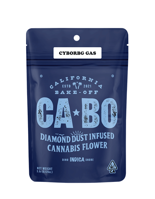 CABO Diamond Dust Infused 3.5g Flower - Tornado Gas - Hybrid