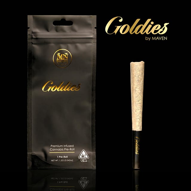 Maven Genetics | Dirty Laundry | 1.2g | Goldies Infused pre-roll