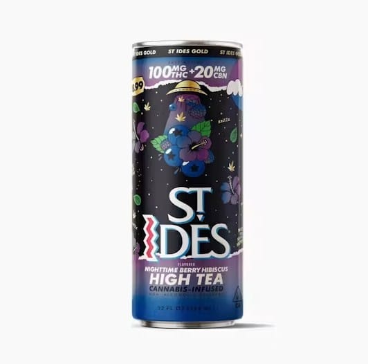 St. Ides: High Tea Nighttime Berry Hibiscus 100THC:20CBN