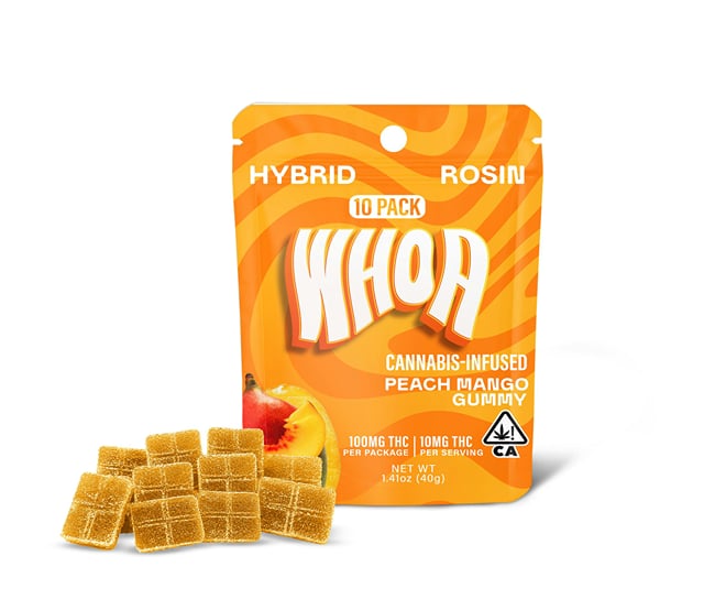 Peach Mango Rosin Gummy 10-Pack