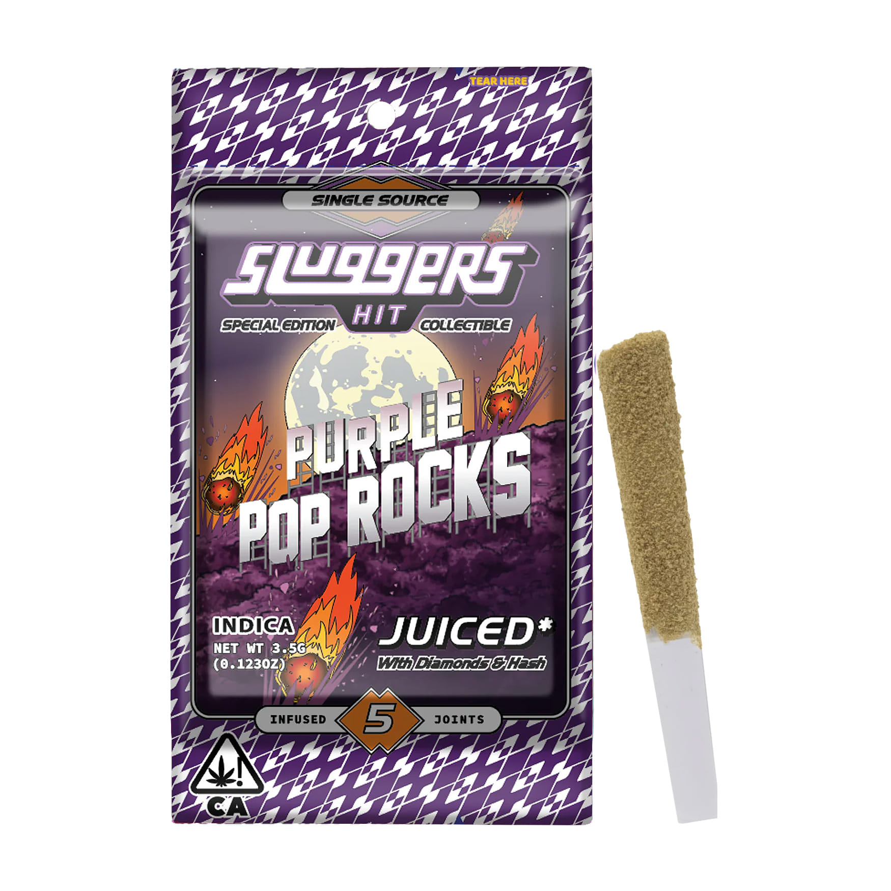 Sluggers: Purple Pop Rocks