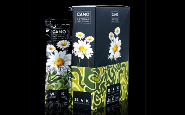 Camo -Green Apple Pre-Rolled Cones 4pk