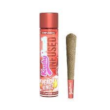 Kushy Punch 1g Infused Pre-Roll Hybrid Peach Ringz