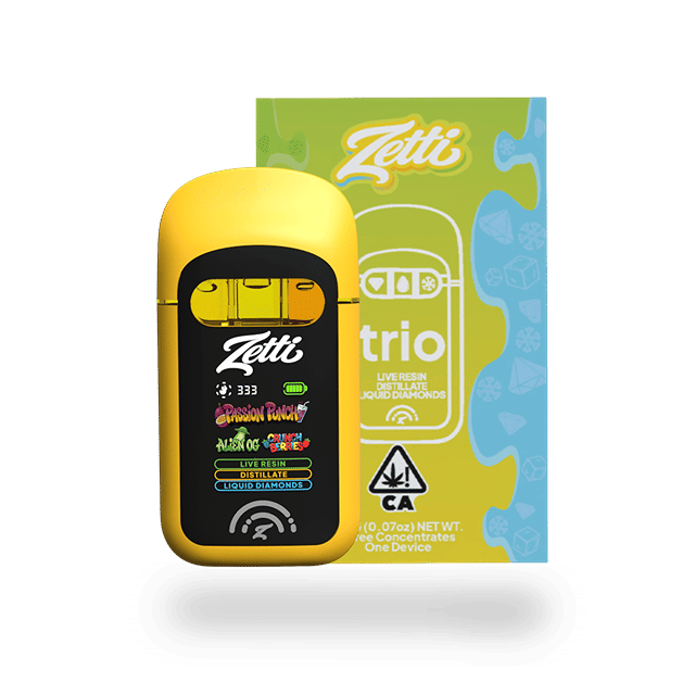 ZETTI TRIO | PASSION PUNCH x ALIEN OG x CRUNCH BERRIES | 2G