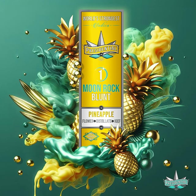 Pineapple | 1.5g Moonrock Infused Blunt