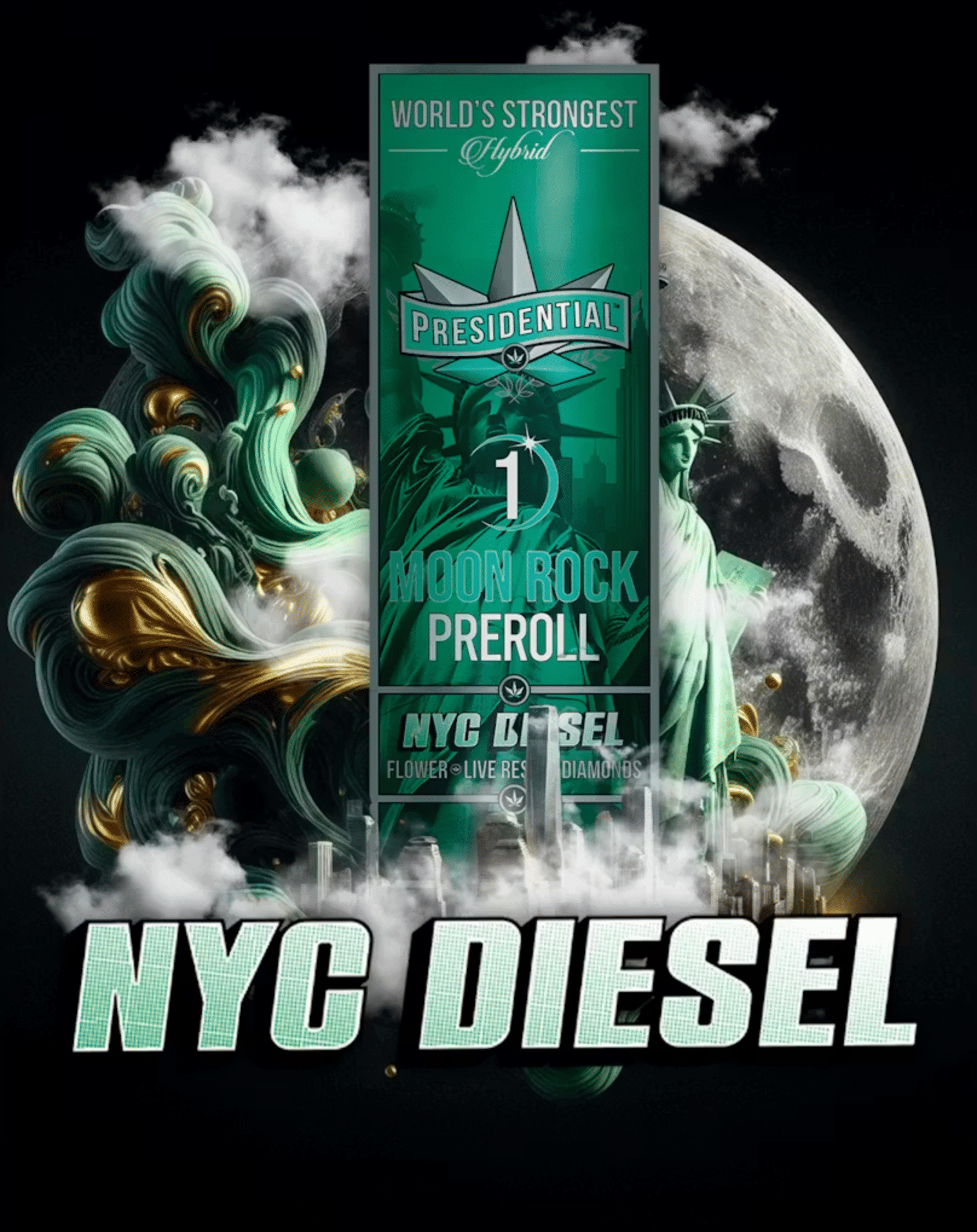 Presidential: Nyc Diesel Moon Rock
