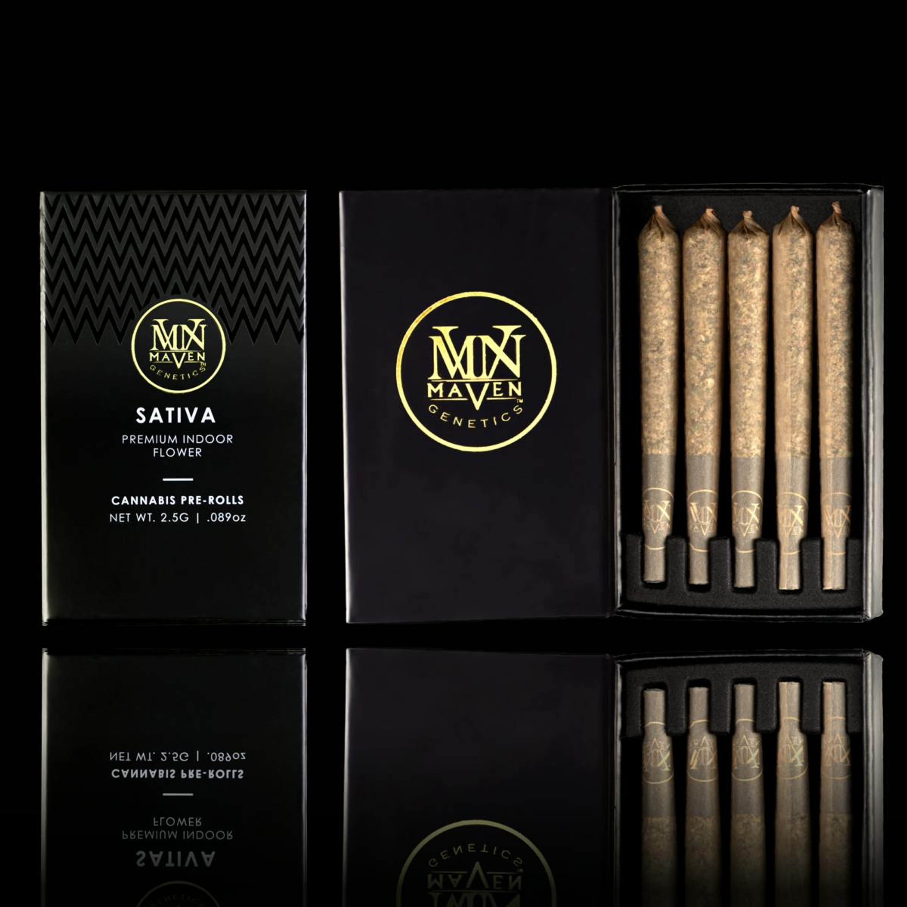 Maven | .5gx5pk - Chrome Dome - Pre-Rolls - Maven Genetics - - $30 - Pre-Rolls
