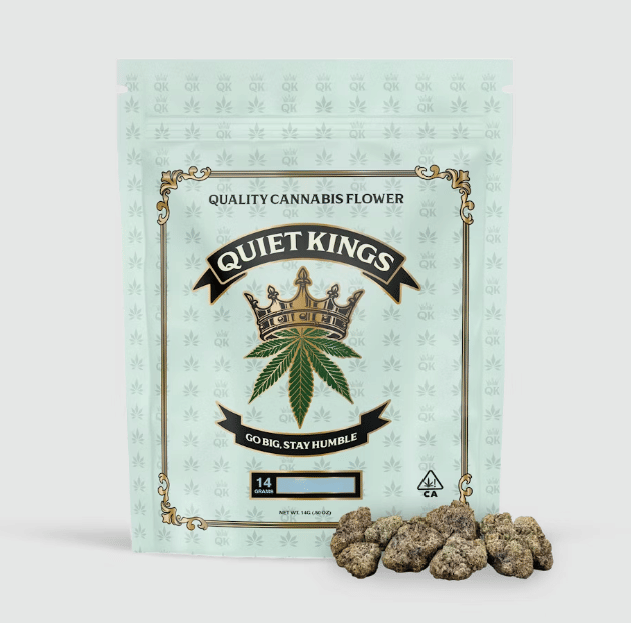 Quiet Kings 14g Flower - Purple Sunset