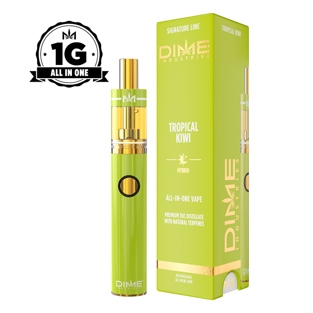 TROPICAL KIWI DISPOSABLE VAPE | DIME INDUSTRIES