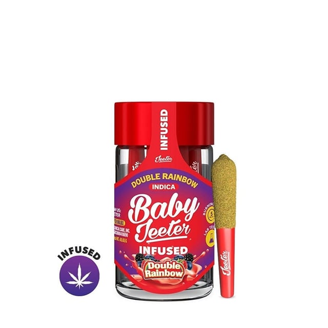 Baby Jeeter | Double Rainbow | Infused Minis | 0.5g each | 5pk