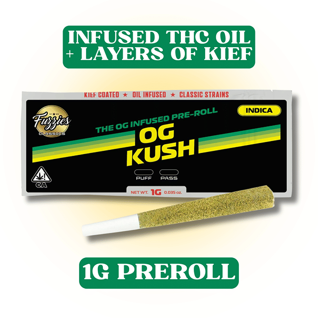 OG Kush 'Classics' Infused 1g Preroll