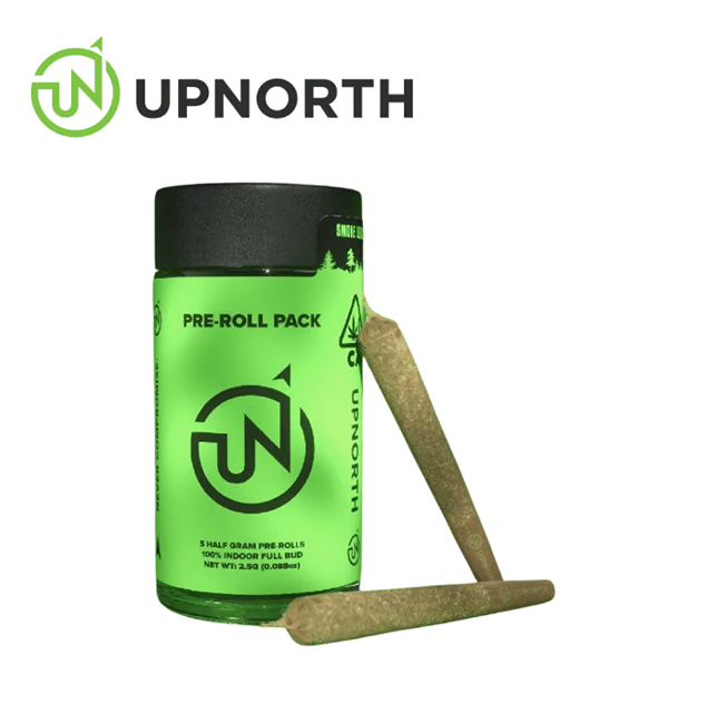 UpNorth - Granddaddy Purple - Pre-Roll 5-Pack - 2.5g